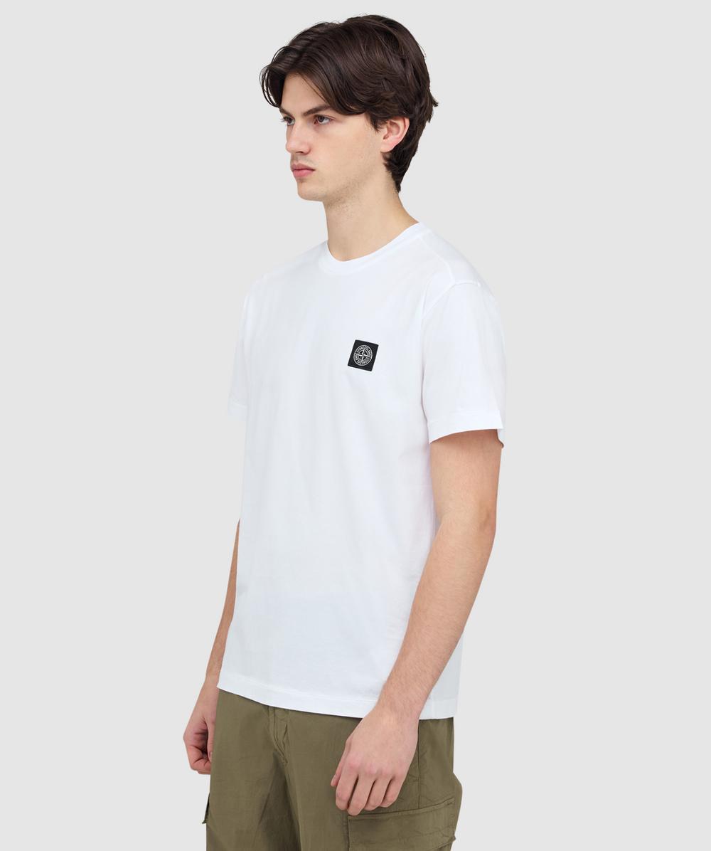 Stone Island 60/2 cotton jersey t-shirt | WHITE | SEVENSTORE