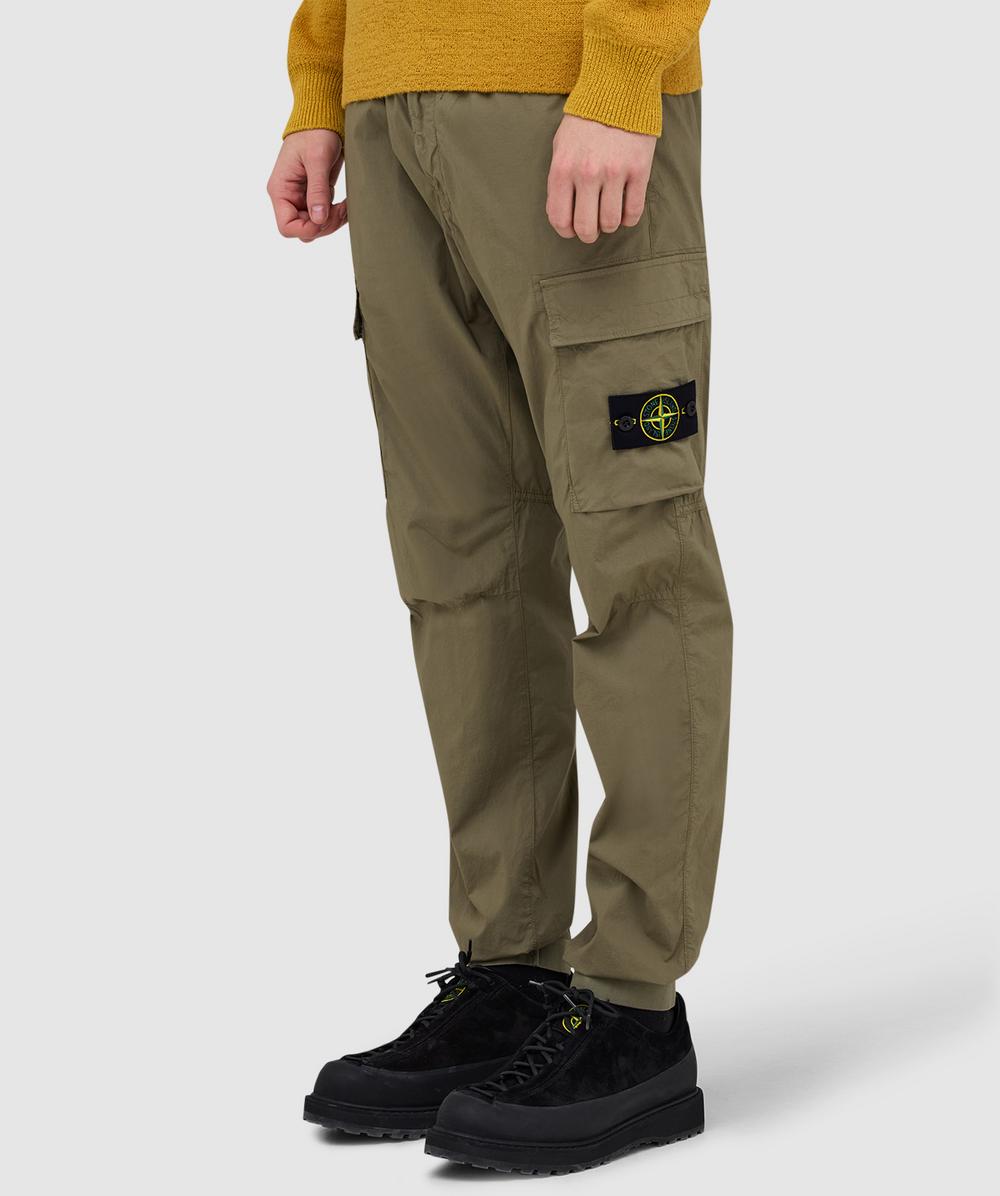 Stone Island Stretch tela 'paracdute' pant | MILITARY GREEN