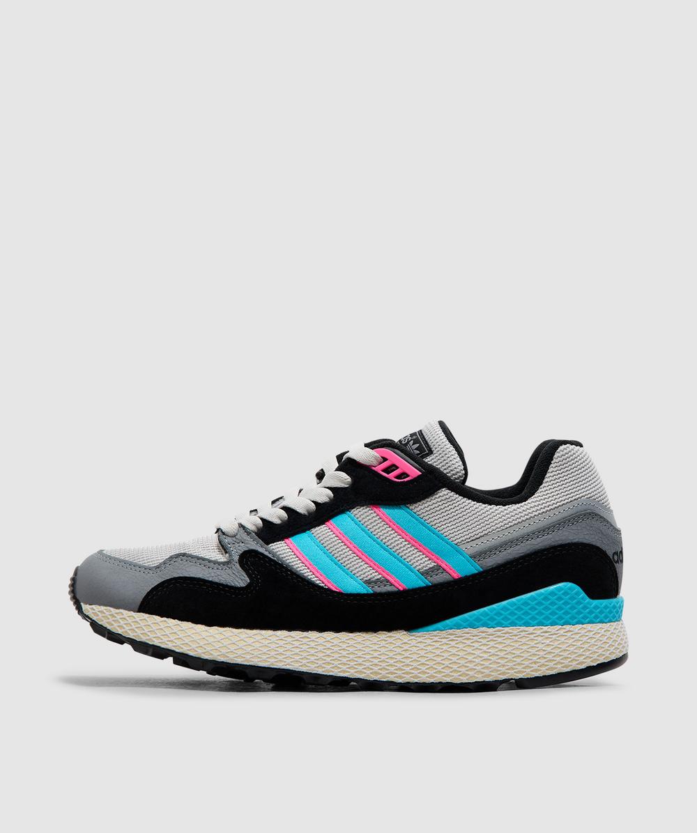 Adidas Men's Black Oregon Ultra Tech Sneaker (Grey Three/Samba Blue/Grey One - 7) - Size 7
