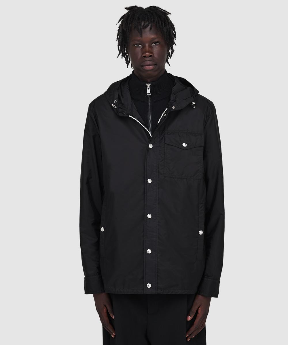 Moncler Men's Black Duvainne Shell Jacket ( - 5) - Size 5