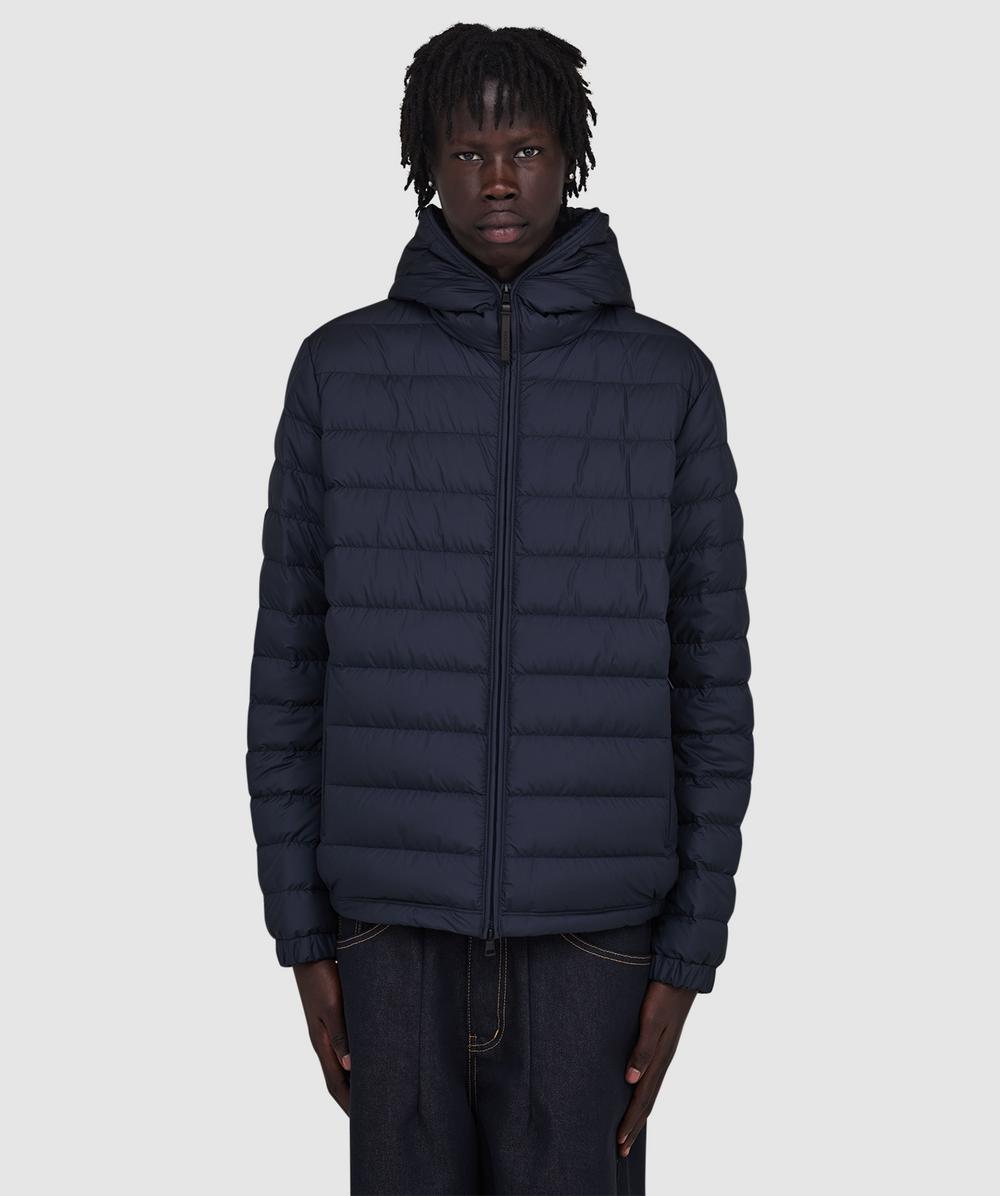 Moncler Men's Navy Solienn Down Jacket ( - 5) - Size 5