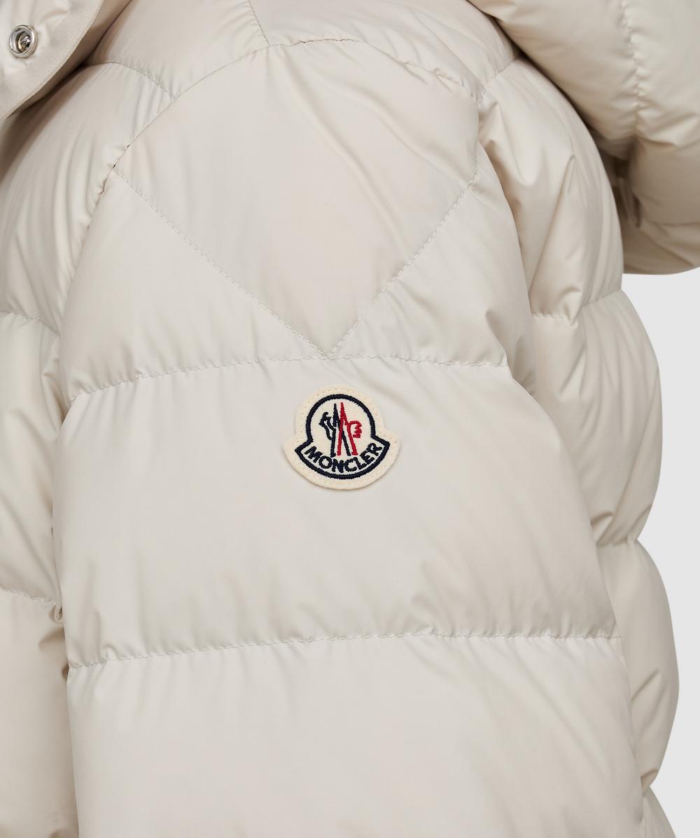 Moncler Montbrocq hooded down jacket | WHITE | SEVENSTORE