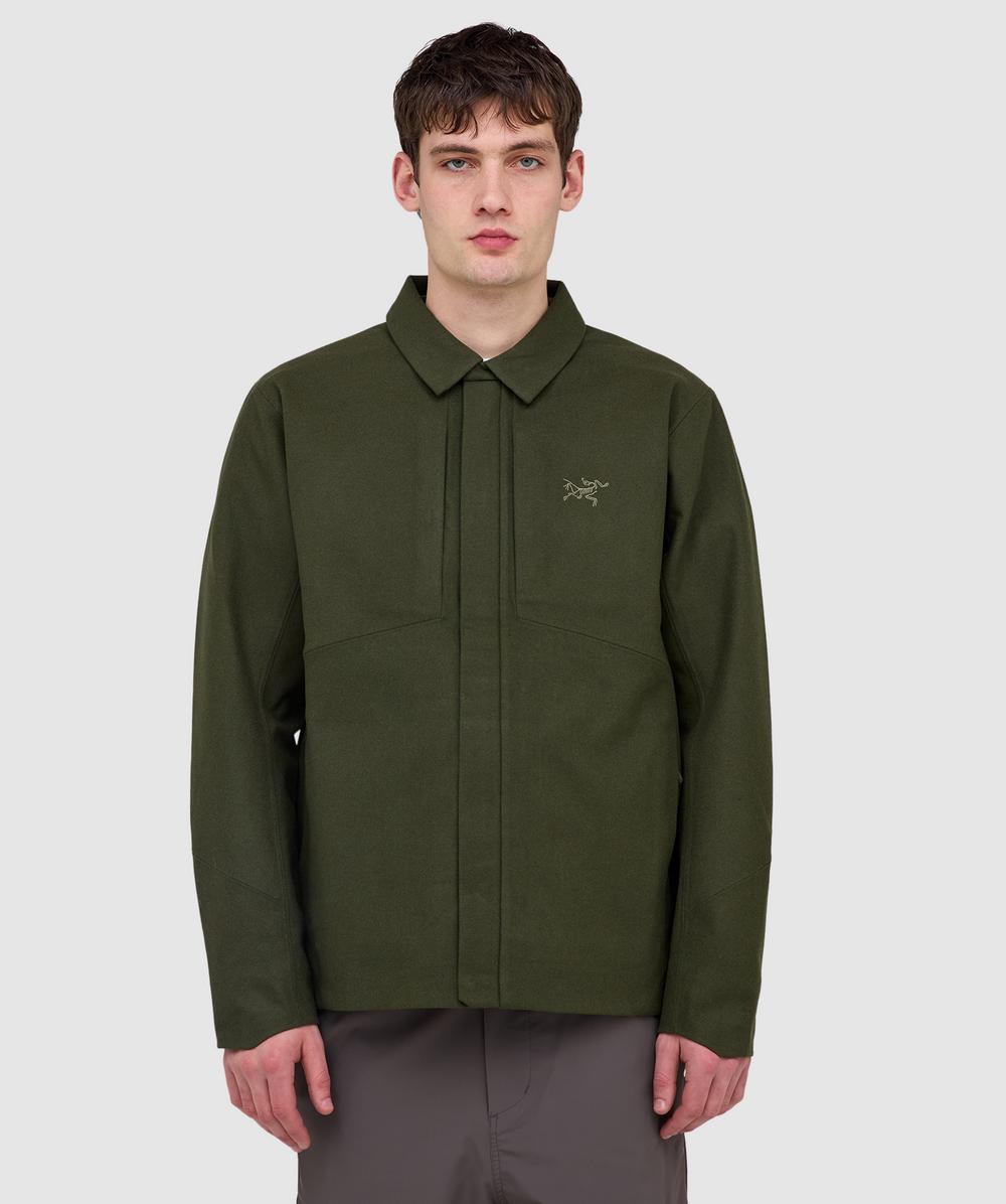 Arc'teryx Arcteryx Sawyer Wool Overshirt In Green