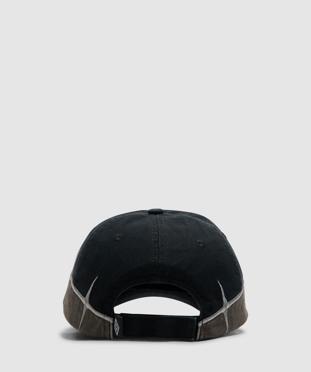 Umbro x Slam Jam Spikes cap | BLACK/ANTHRACITE | SEVENSTORE
