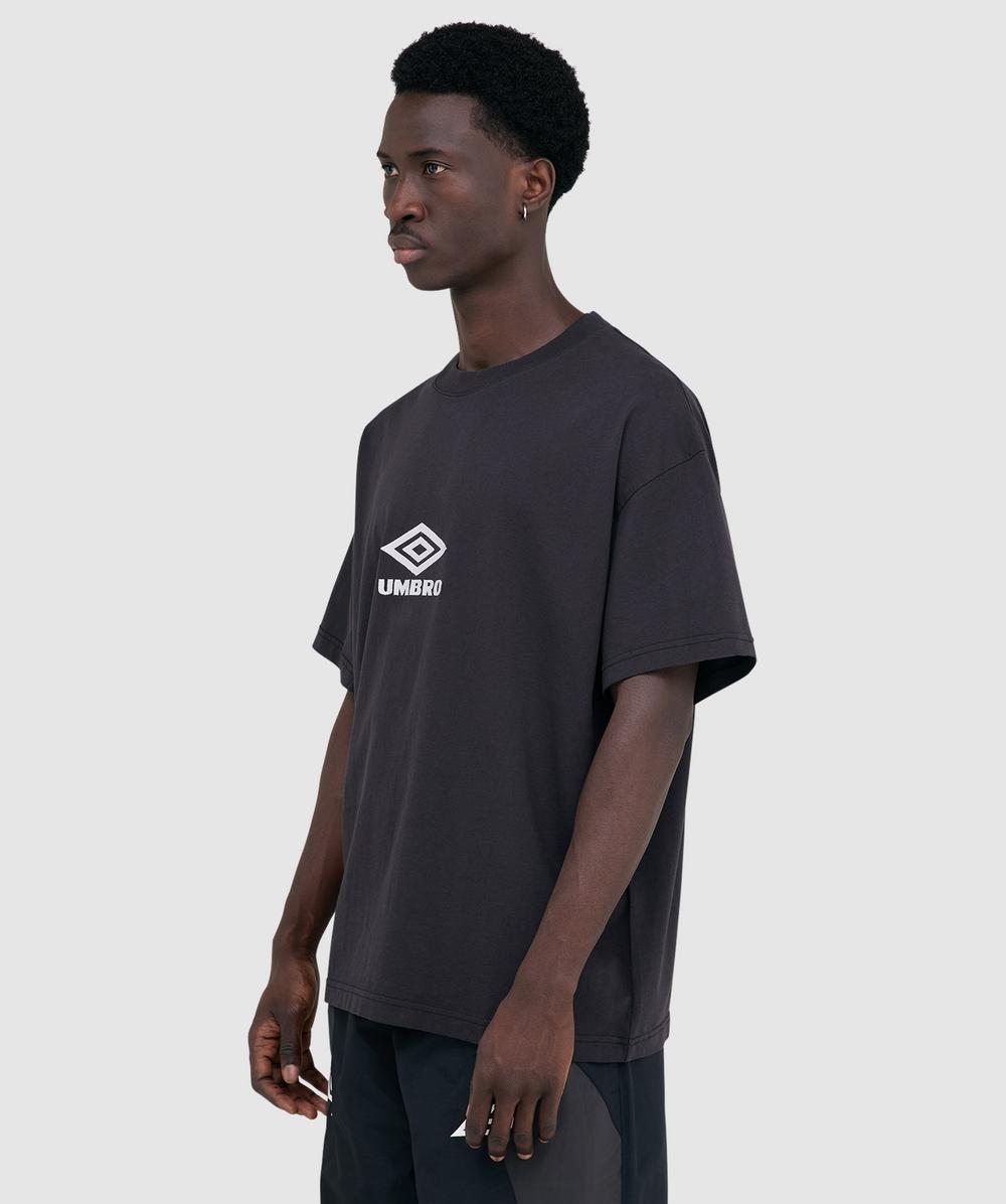 Umbro x Slam Jam OG logo t-shirt | WASHED BLACK | SEVENSTORE