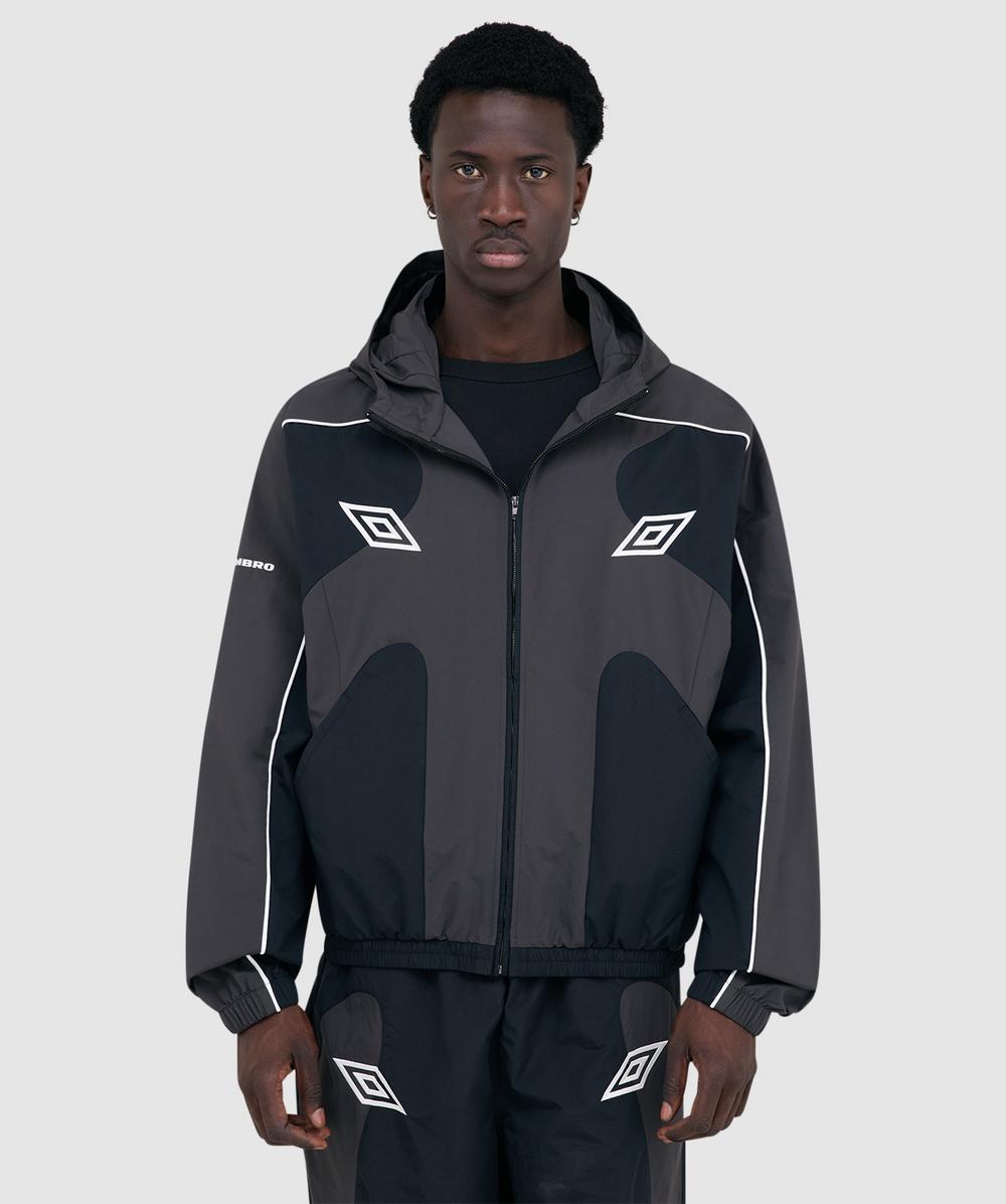 Umbro x Slam Jam Guarding masked tracksuit jacket | BLACK/CHARCOAL
