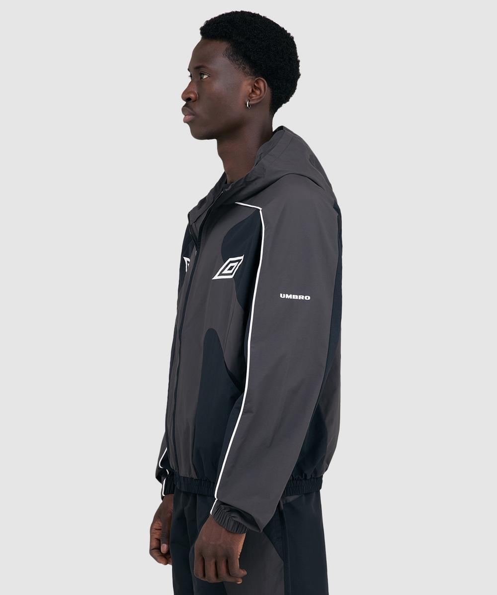 Umbro x Slam Jam Guarding masked tracksuit jacket | BLACK/CHARCOAL