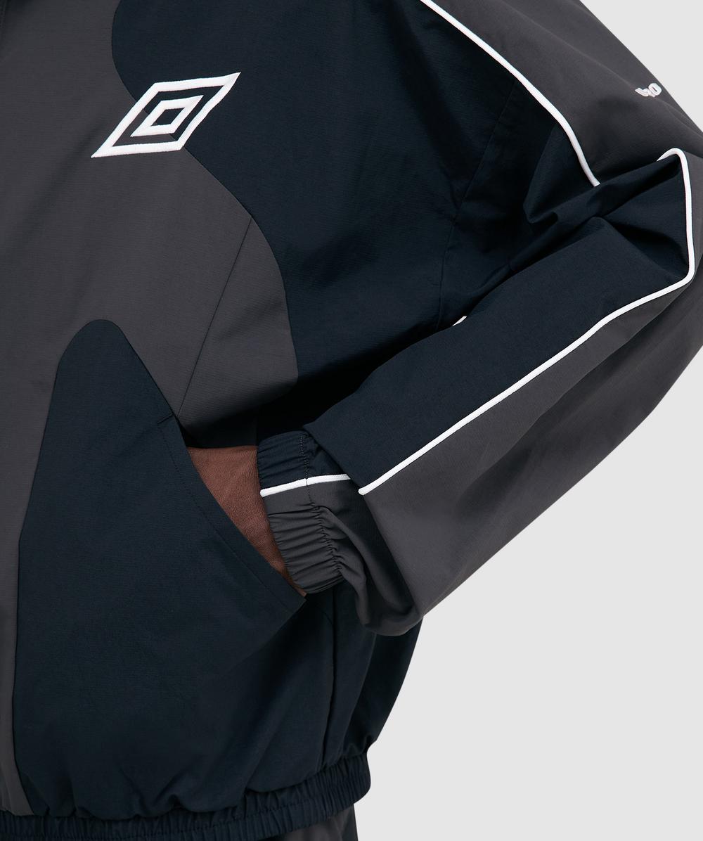 Umbro x Slam Jam Guarding masked tracksuit jacket | BLACK/CHARCOAL