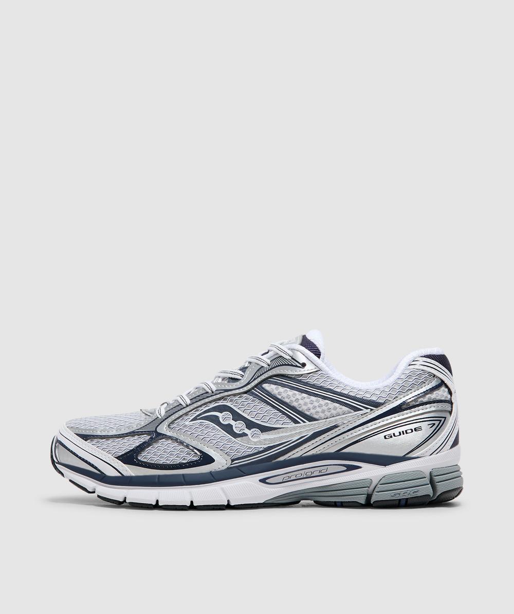 Saucony Men's Blue Progrid Guide 7 Sneaker (Fog/Naval - 9.5) - Size 9.5