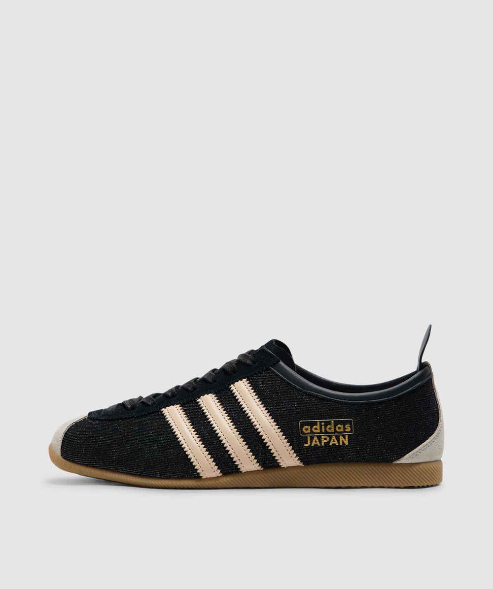 Adidas Women's Black Japan Sneaker (Core /Sand Strata/Gum4 - 5) - Size 5