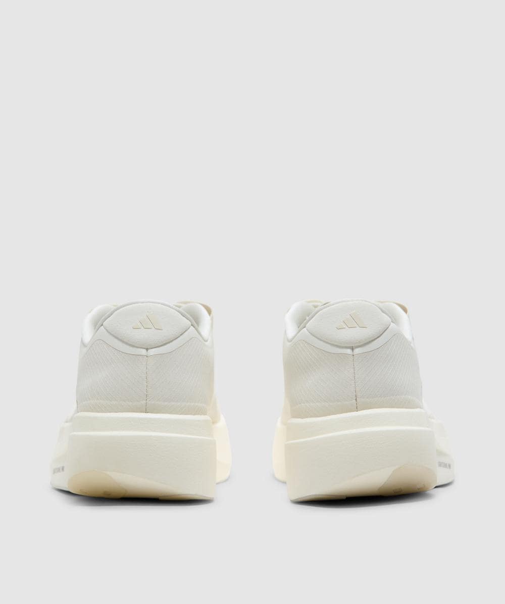 adidas PERFORMANCE Adizero Evo SL zip sneaker | CORE WHITE/ZERO