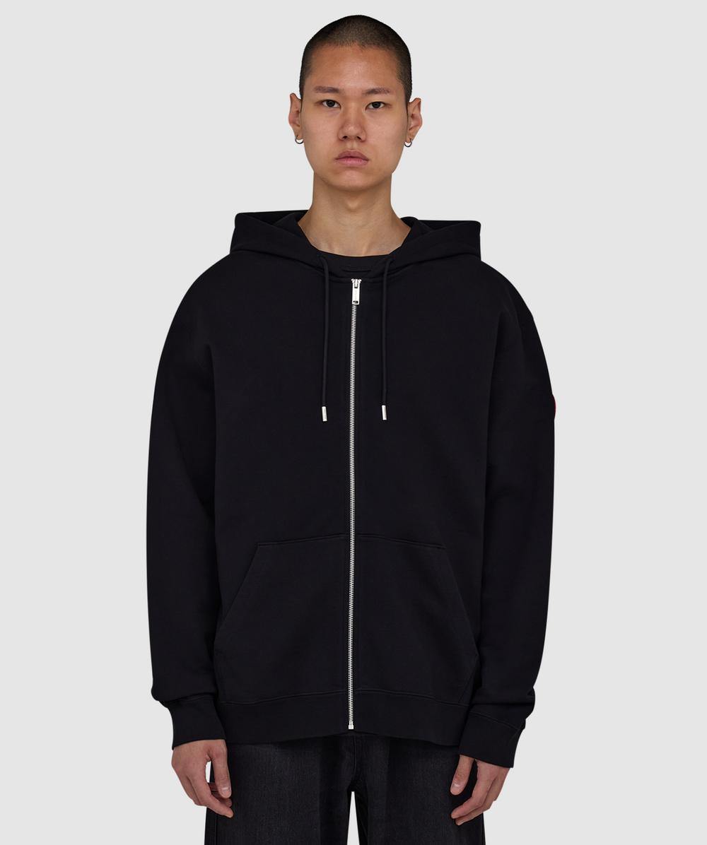 Canada Goose Loon Full Zip Hoodie In Black