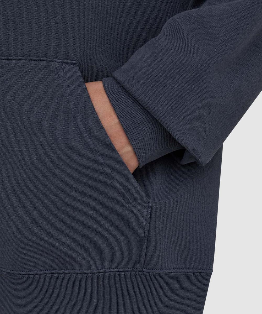 Canada Goose Loon full zip black disc hoodie | DUSK BLUE | SEVENSTORE