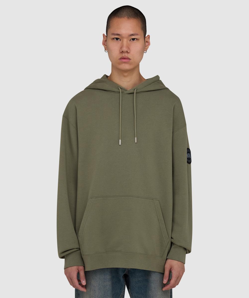 Canada Goose Loon Black Disc Hoodie In Green