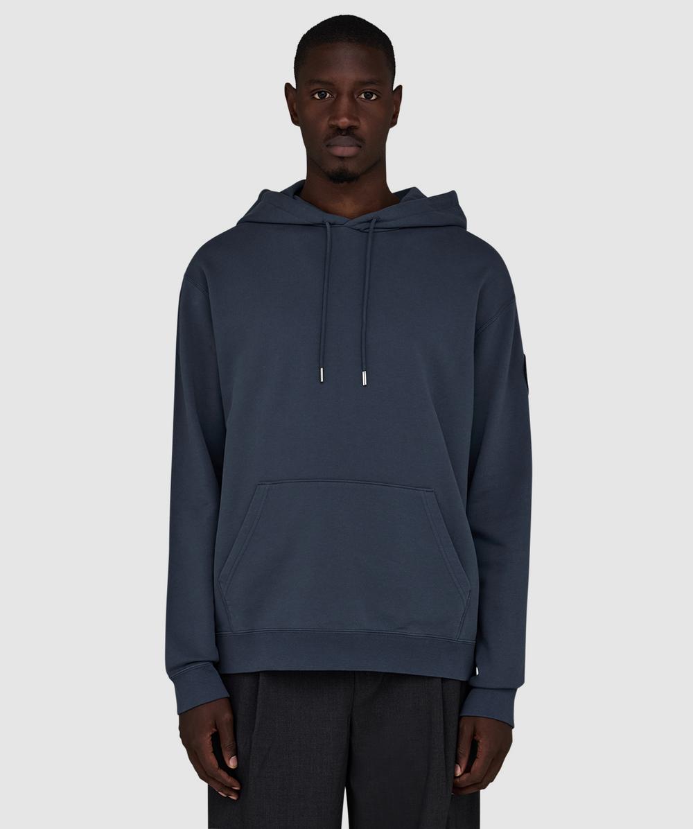 Canada Goose Loon Black Disc Hoodie In Blue