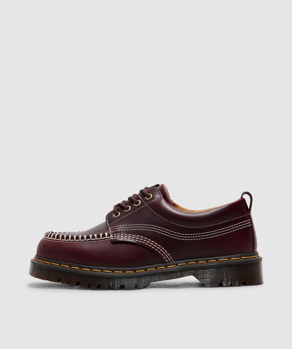 Dr. Martens Men's Red Lowell 4 Eye Shoe ( - 11) - Size 11