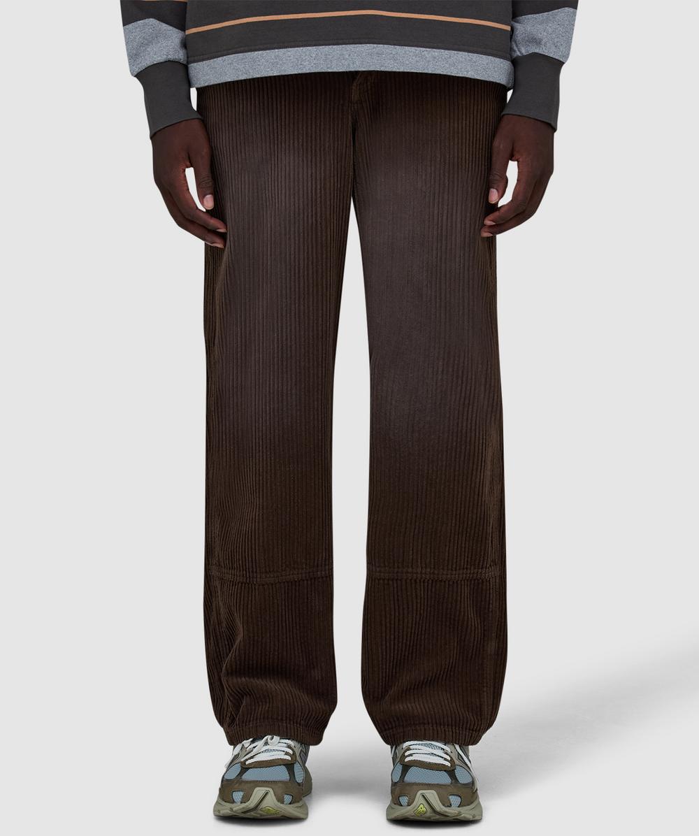 Gramicci Big Wale Carpenter Pant In Brown