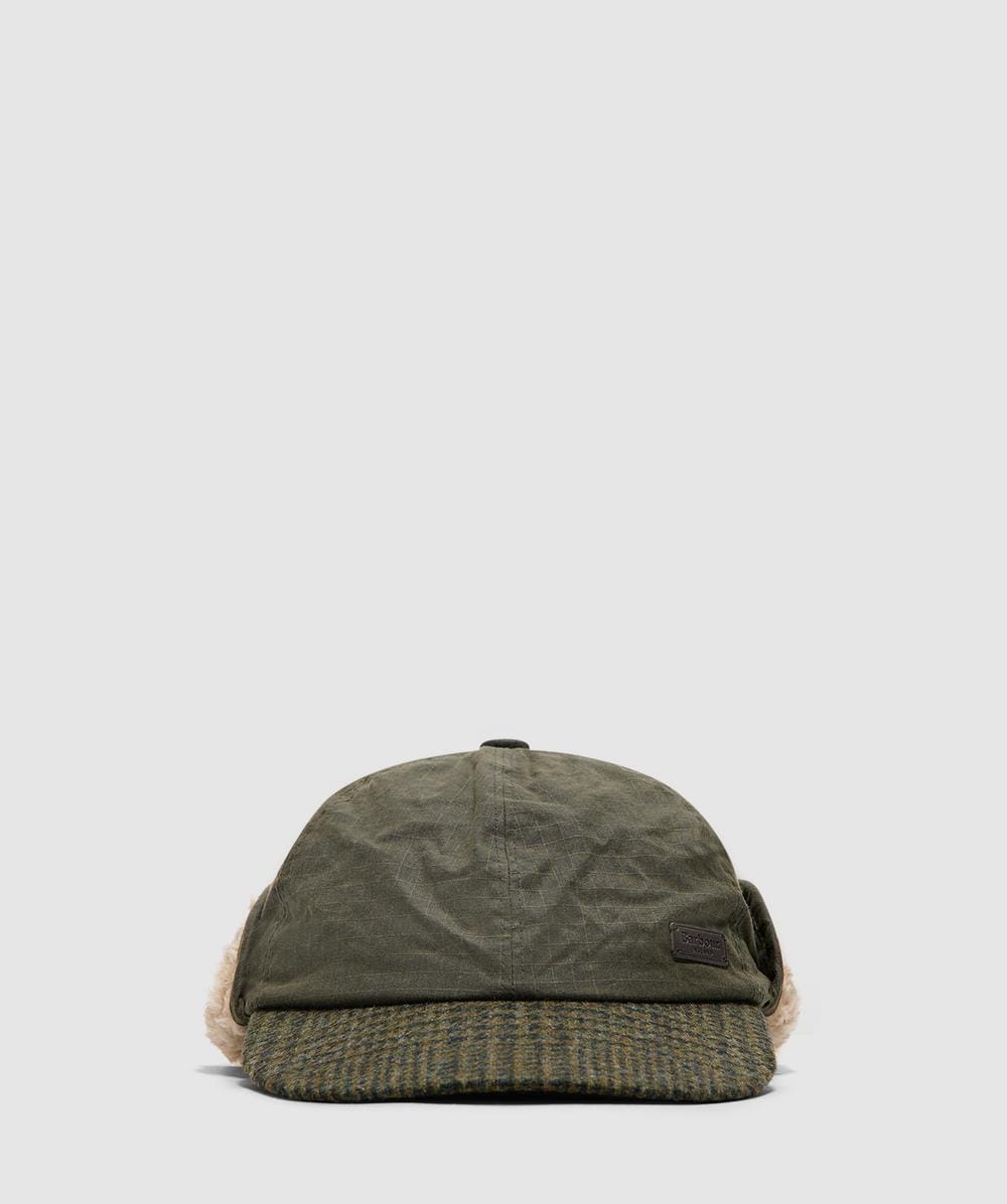 Barbour X Norbit Carpenter Cap In Brown