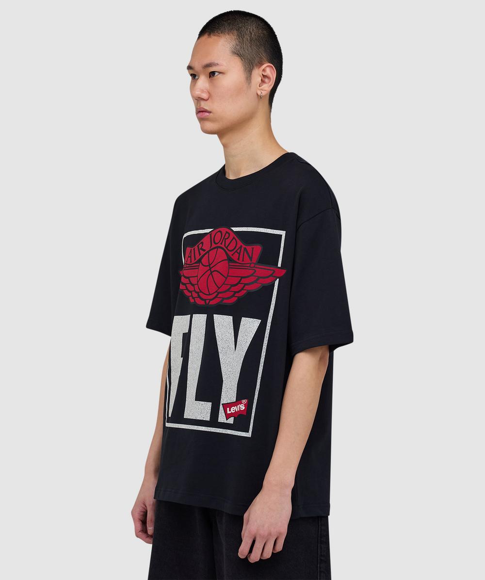 Jordan X Levi's short sleeve t-shirt | BLACK | SEVENSTORE