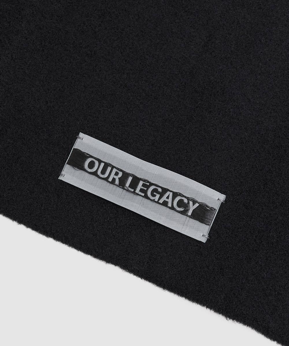 Our Legacy Estate scarf | BLACK | SEVENSTORE