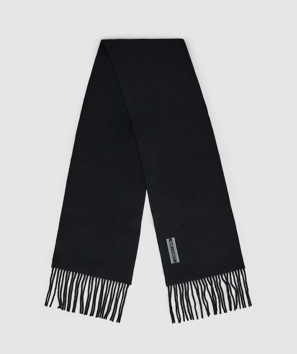 Our Legacy Estate scarf | BLACK | SEVENSTORE