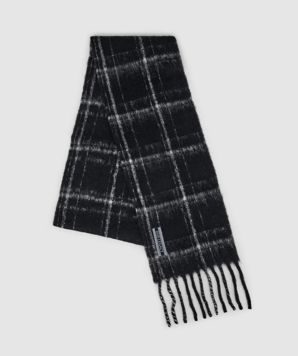 Our Legacy Estate scarf | BLACK | SEVENSTORE