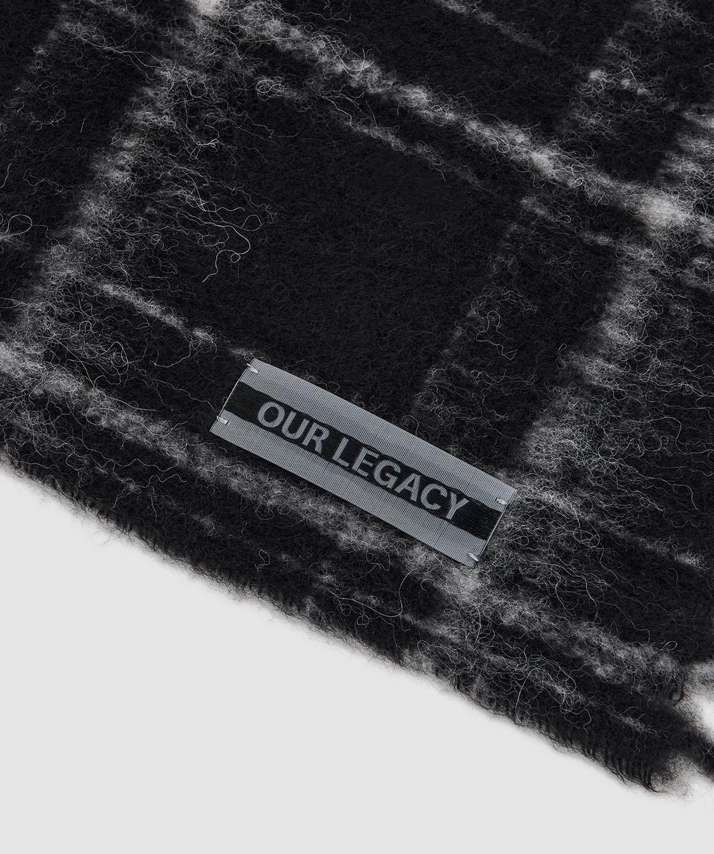 Our Legacy Estate scarf | BLACK | SEVENSTORE