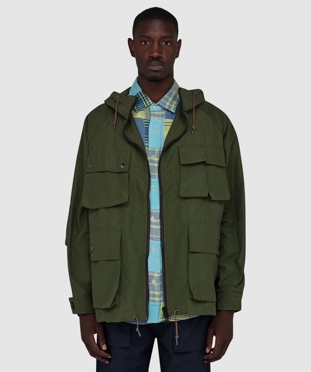 Cafe Mountain Telemark Mountain Smock Jacket In Green