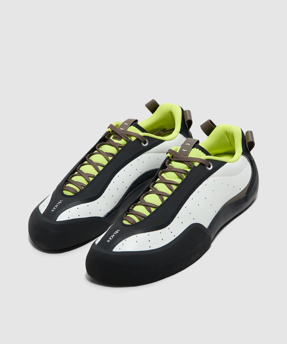 Village PM 2PM sneaker | WHITE - LIME / NATURAL BLACK | SEVENSTORE
