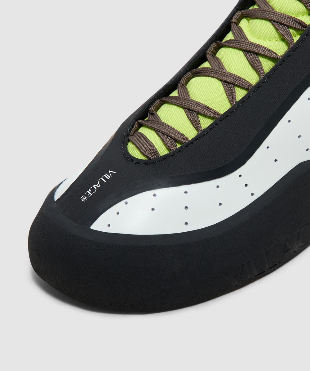 Village PM 2PM sneaker | WHITE - LIME / NATURAL BLACK | SEVENSTORE