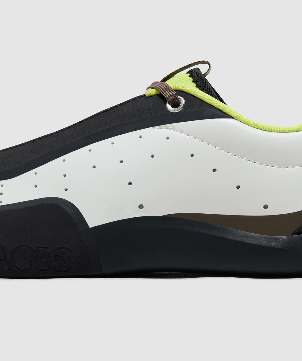 Village PM 2PM sneaker | WHITE - LIME / NATURAL BLACK | SEVENSTORE