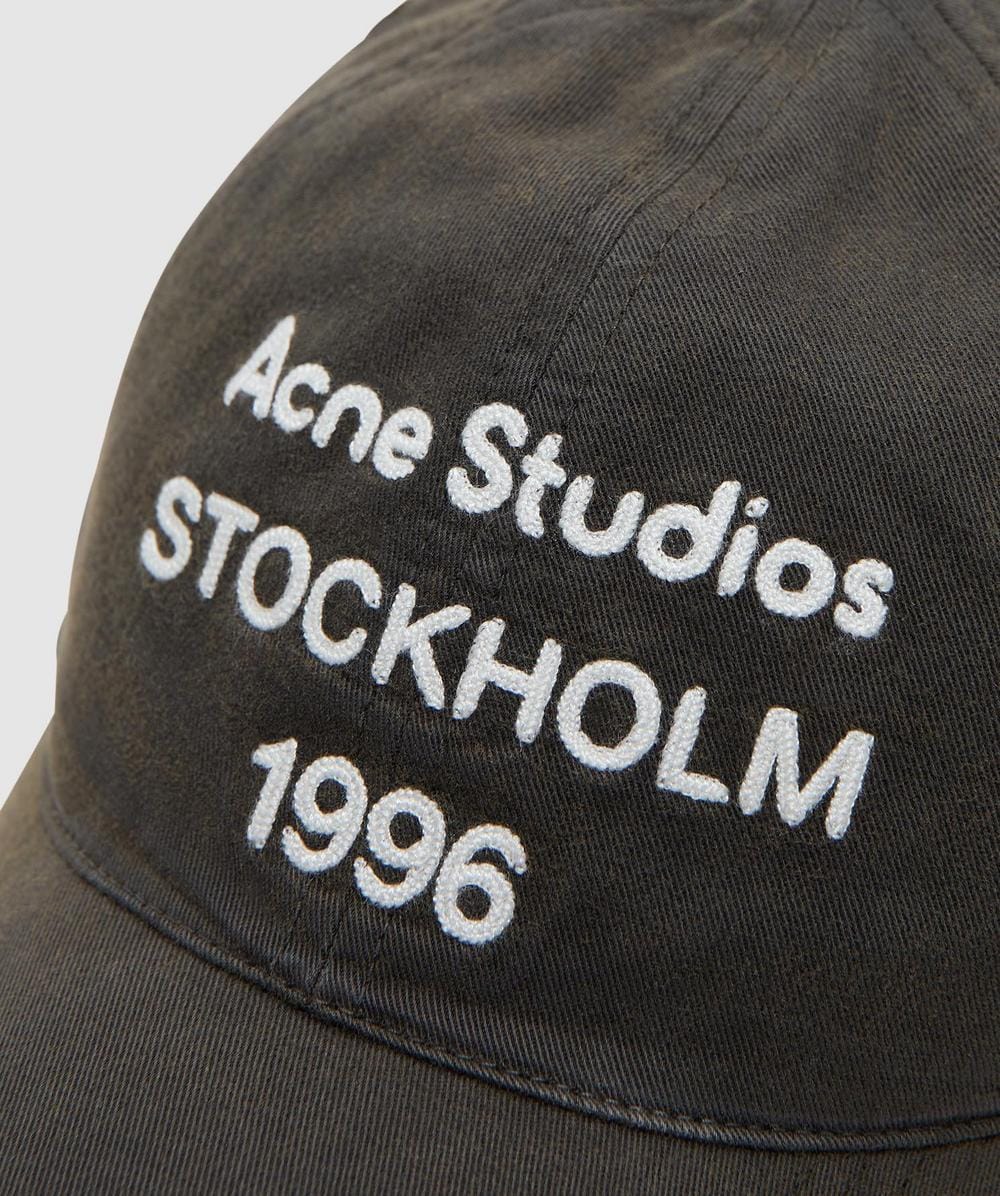 Acne Studios Carliy 1996 cap | FADED BLACK | SEVENSTORE