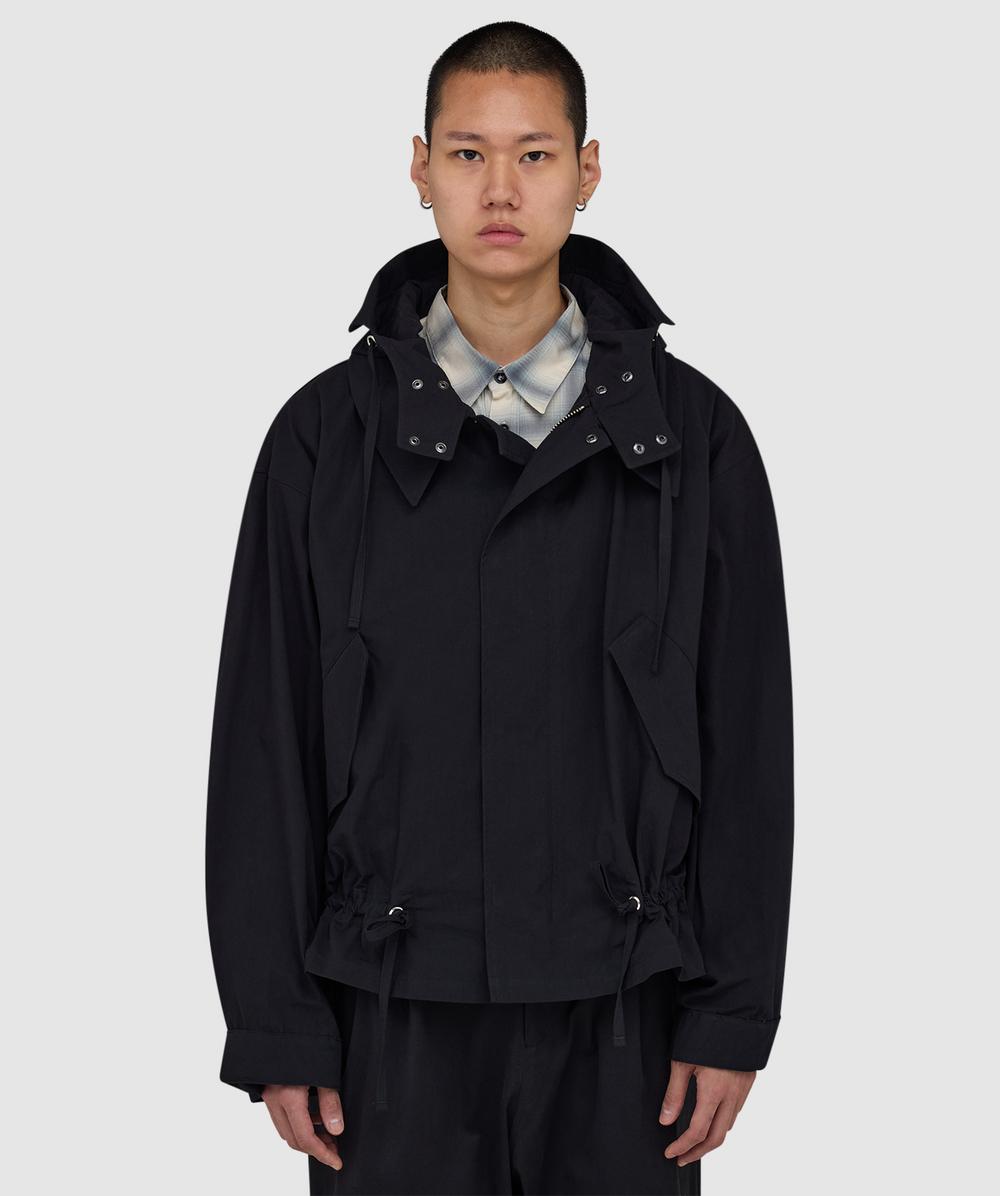 Sage Nation Aviemore Parka Jacket In Black