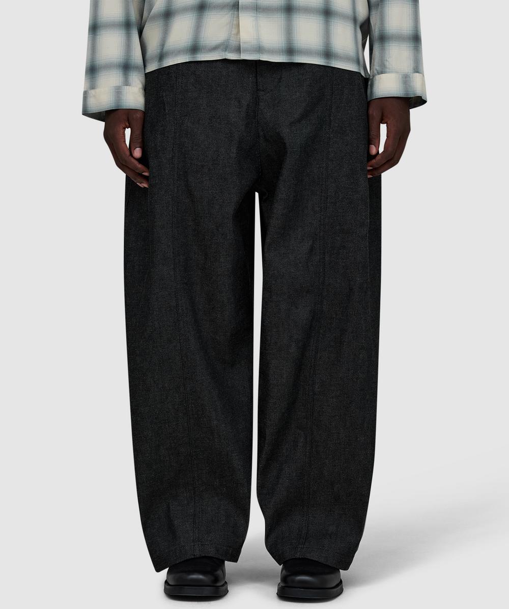 Sage Nation Welt Denim Pant In Blue