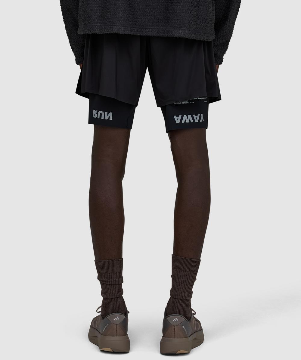 Satisfy TechSilk 8 inch short | BLACK | SEVENSTORE