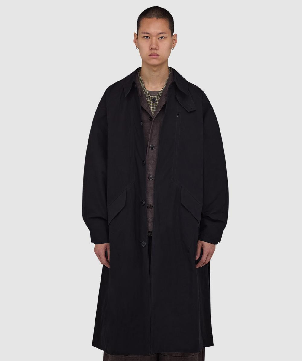 You Must Create Tyrell Trench Coat In Black