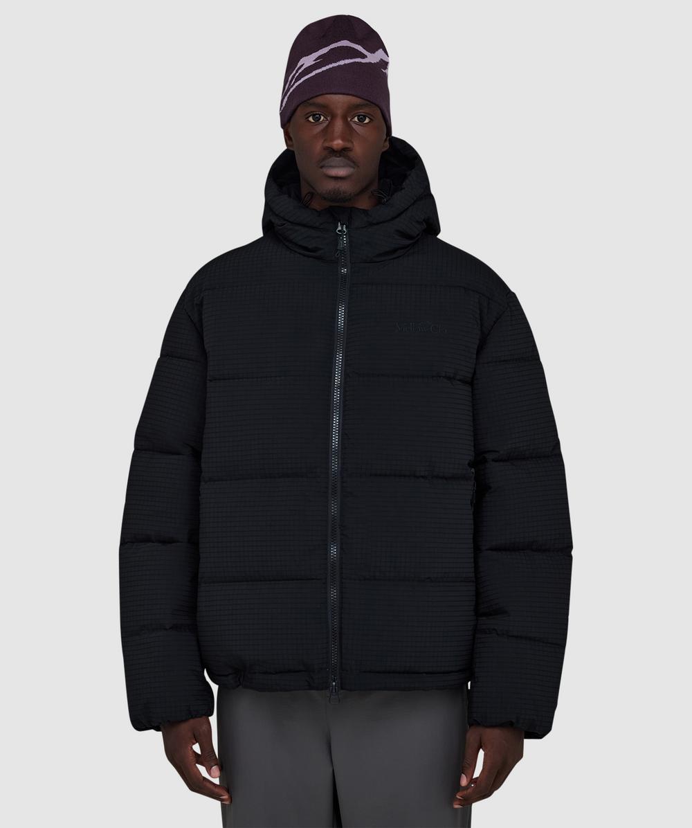 Mellow Clo Summit Puffer Jacket In Black
