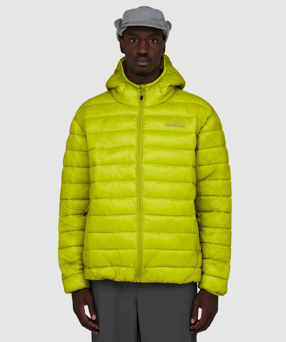 Mellow Clo Alpine Lt Puffer Jacket In Green