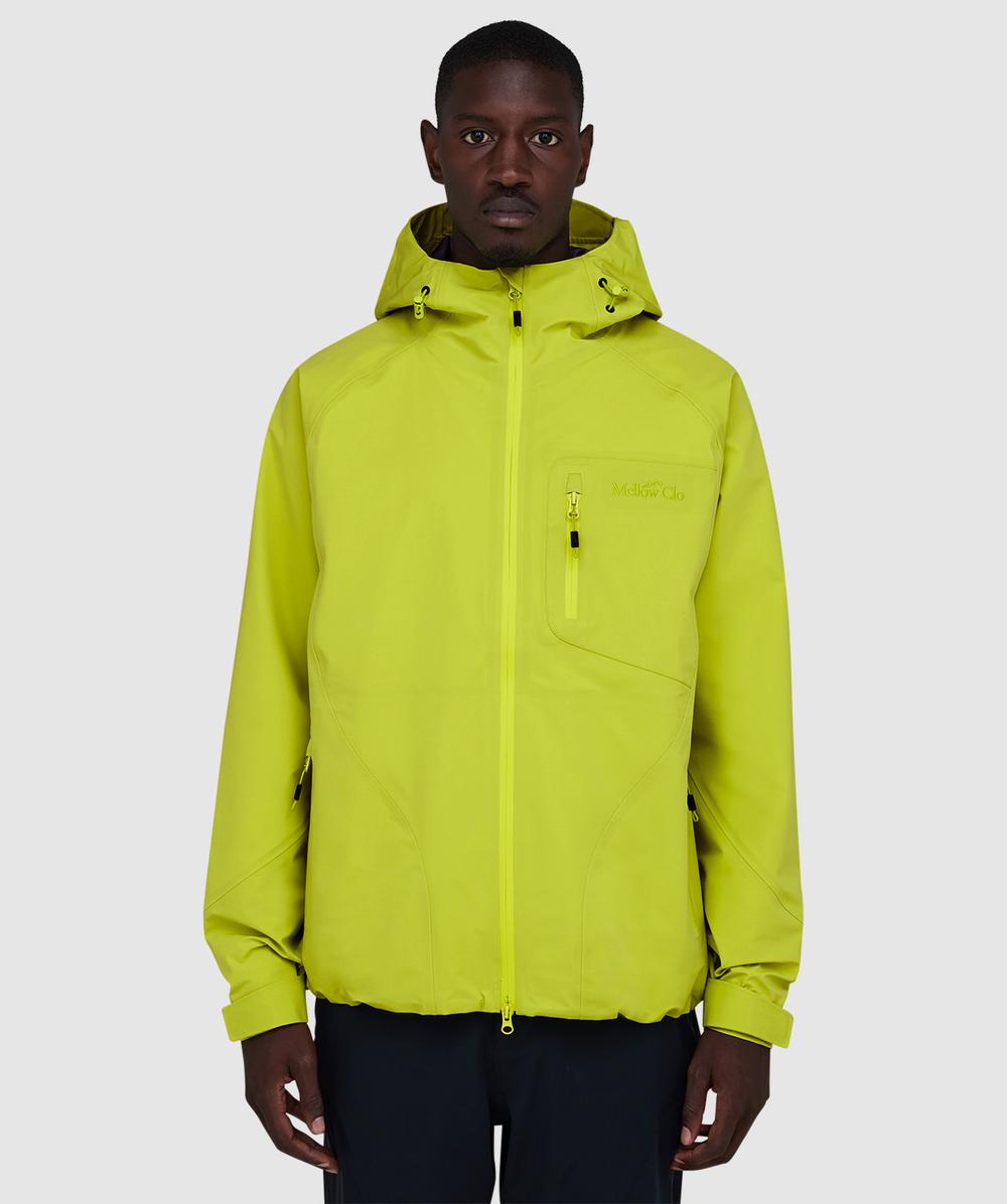Mellow Clo 3l Trek Jacket In Green
