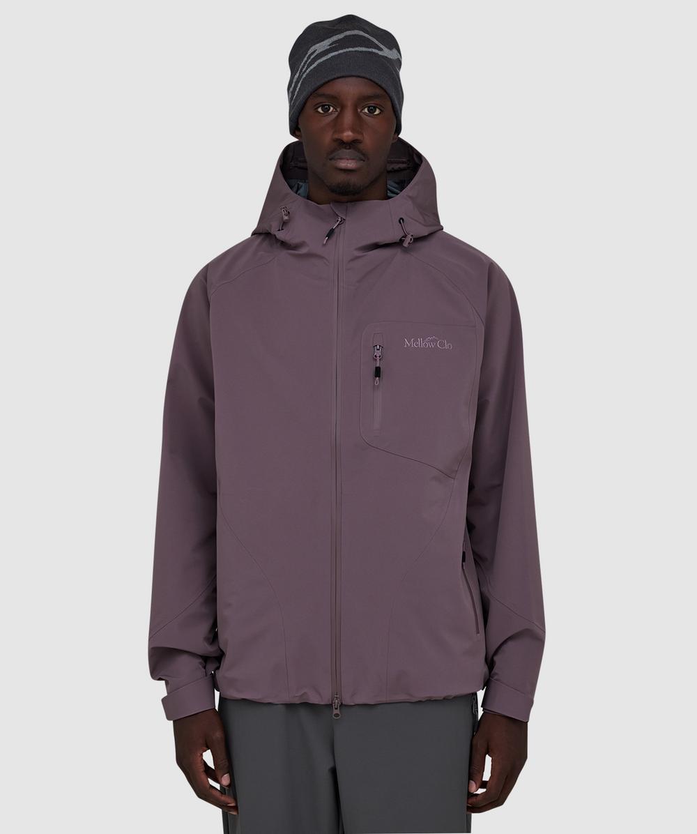 Mellow Clo 3l Trek Jacket In Purple