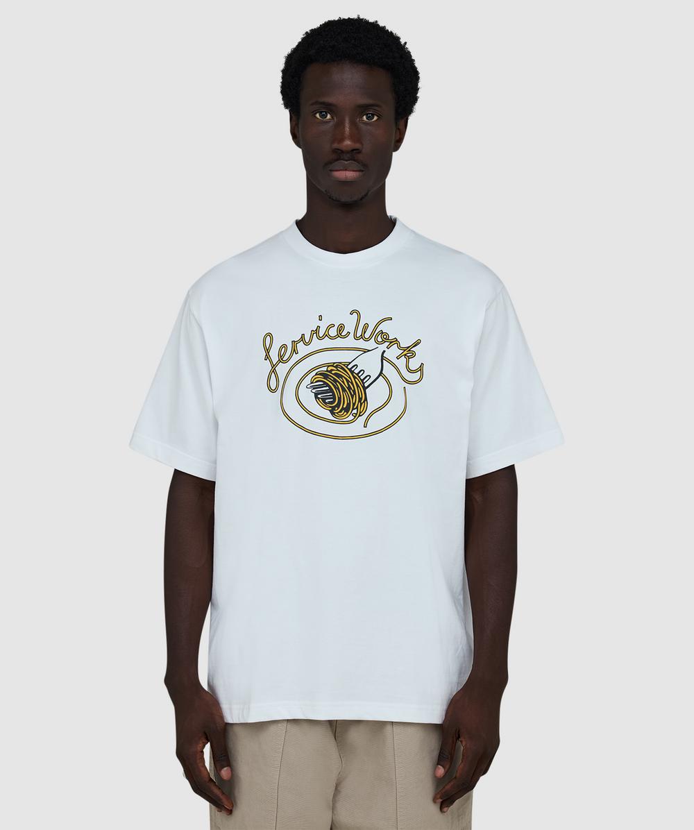 Service Works Spaghetti T-shirt In White
