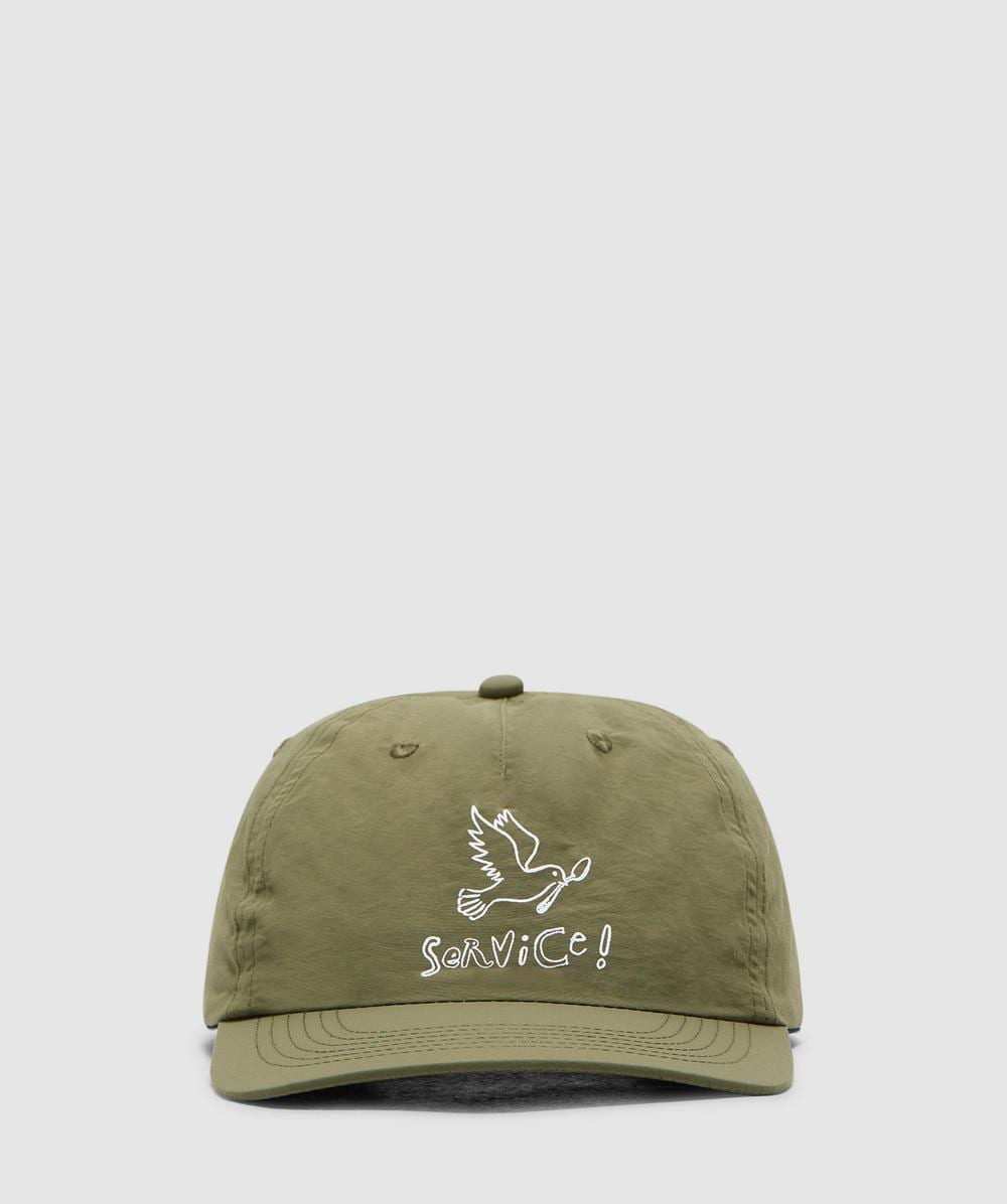 Service Works Nylon Dove Cap In Green
