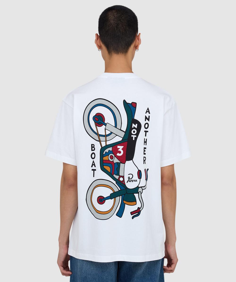 Parra Not Another Boat T-shirt In White
