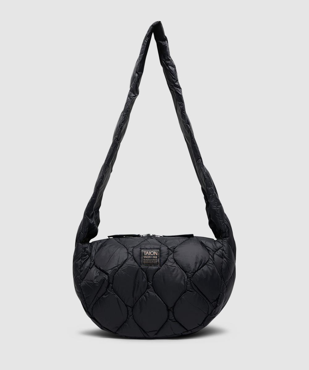 Taion Medium Military Banana Down Bag In Black