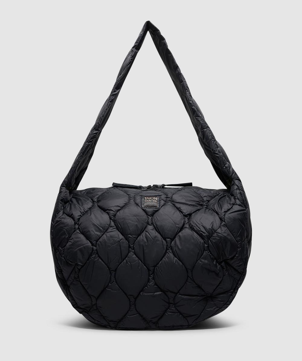 Taion Large Military Banana Down Bag In Black