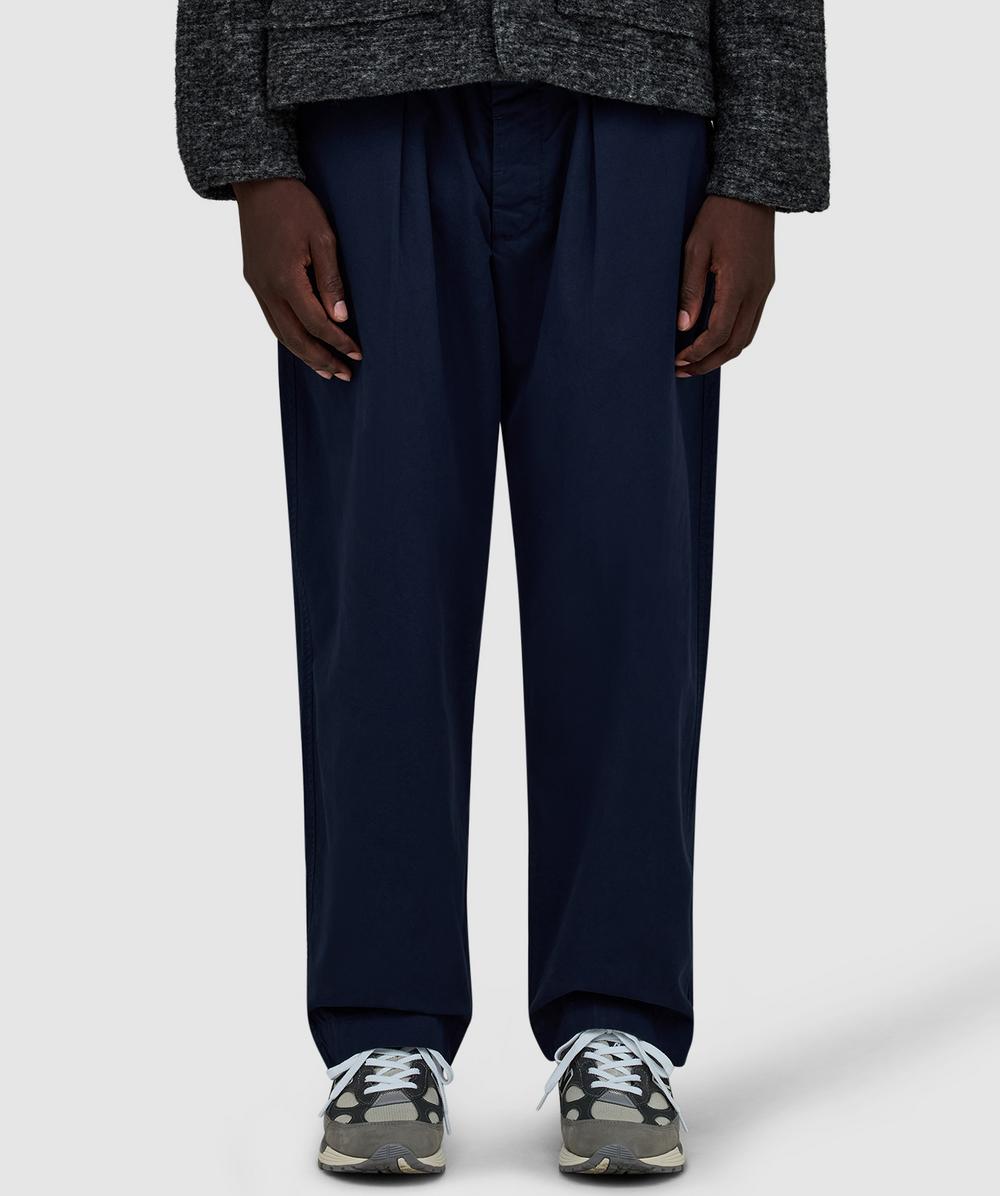 Universal Works Oxford Pant In Blue