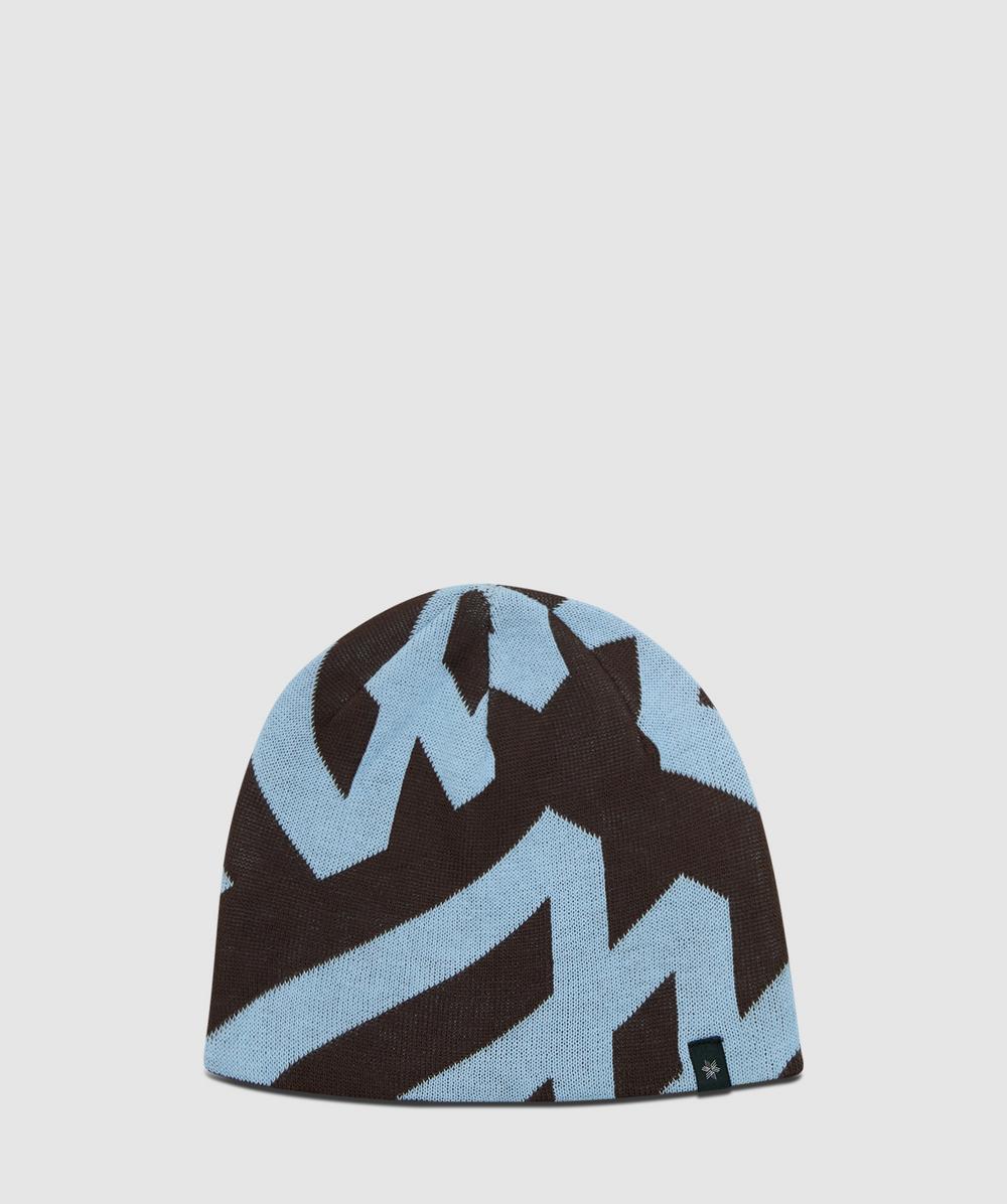 Goldwin Big Logo Beanie In Brown