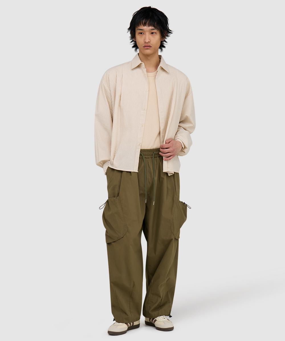 Estudio Niksen Bungee strap cargo pant | KHAKI | SEVENSTORE