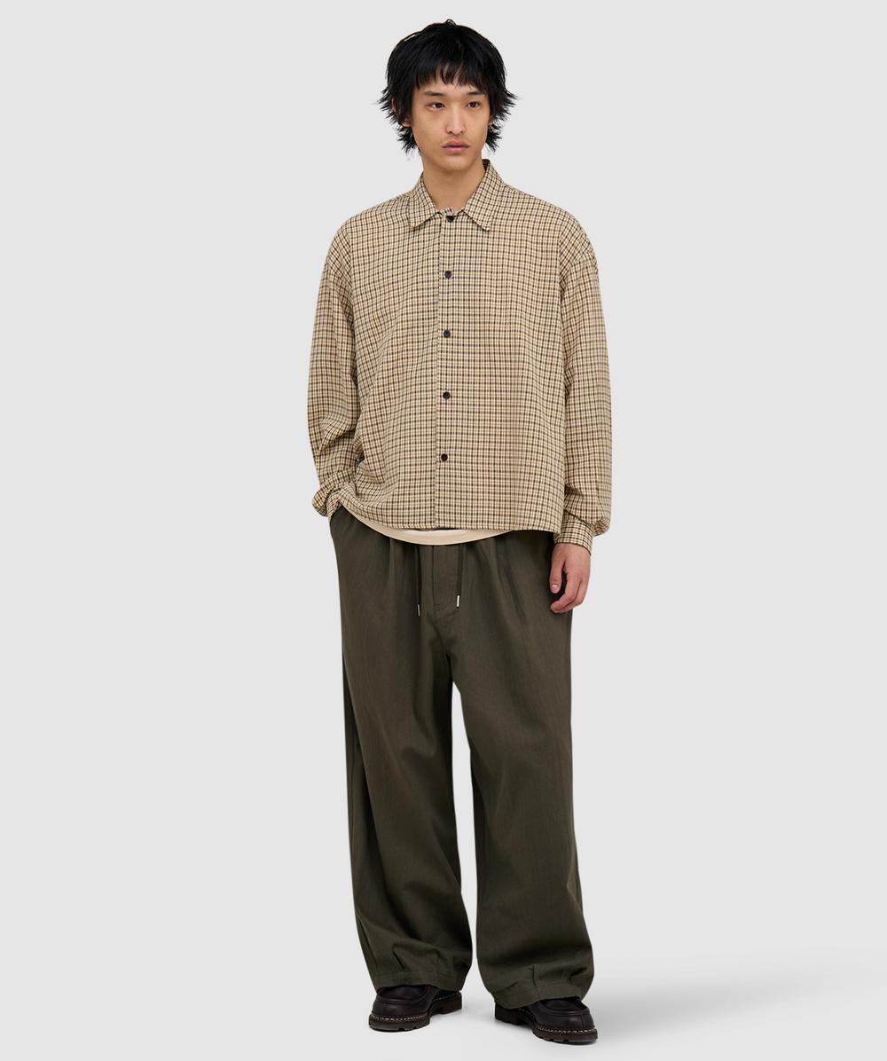 Estudio Niksen Pintuck balloon pant | KHAKI | SEVENSTORE