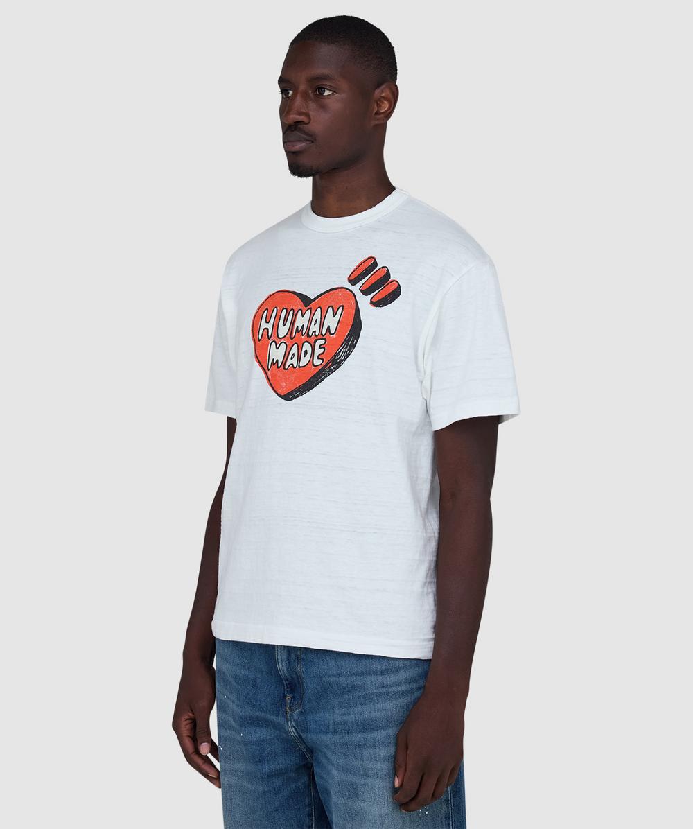 HUMAN MADE ロゴTシャツ Human Made Stamped text logo t-shirt | WHITE | SEVENSTORE